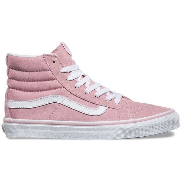 womens pink high top vans